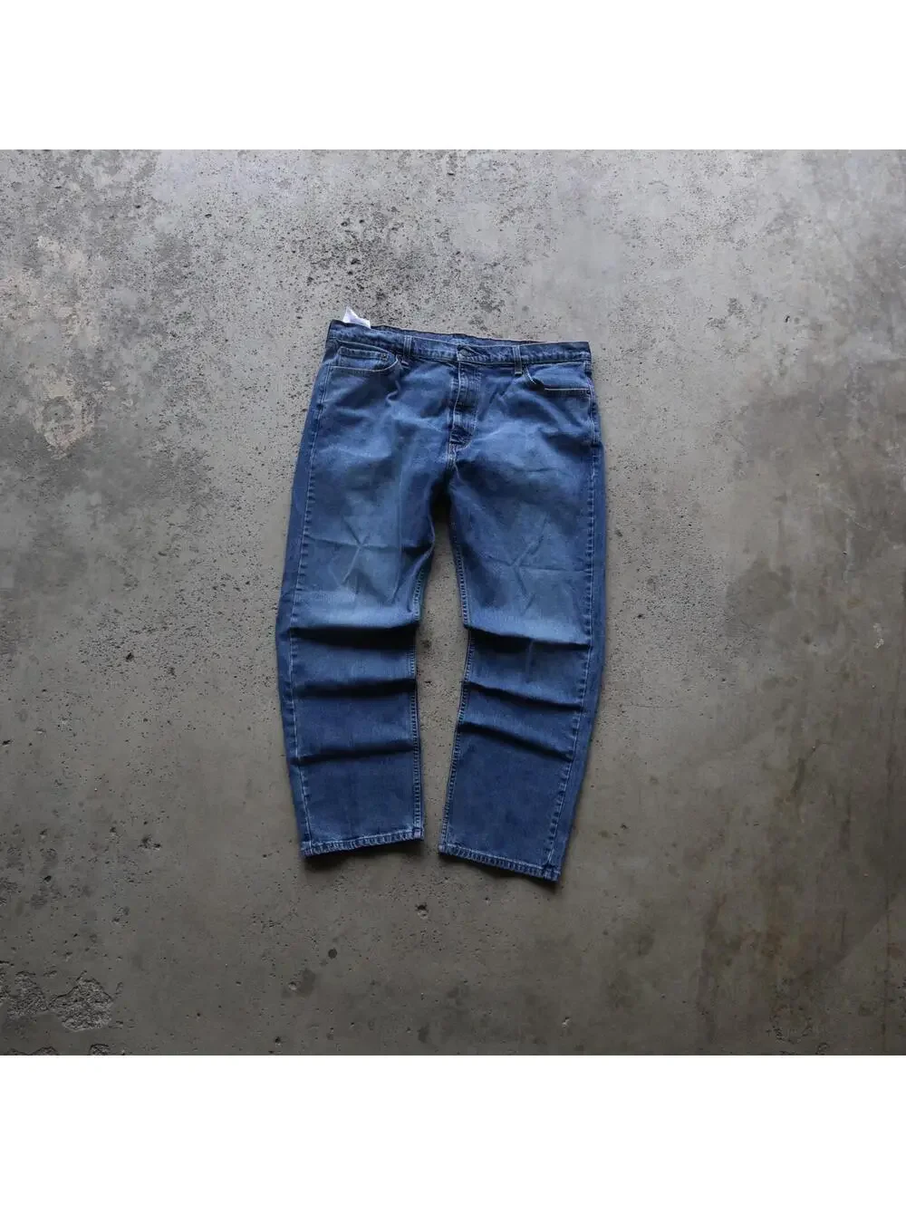 Levi’s 505 Regular Fit Blue Jeans Mens 42x30 Denim Straight Leg Big Tall